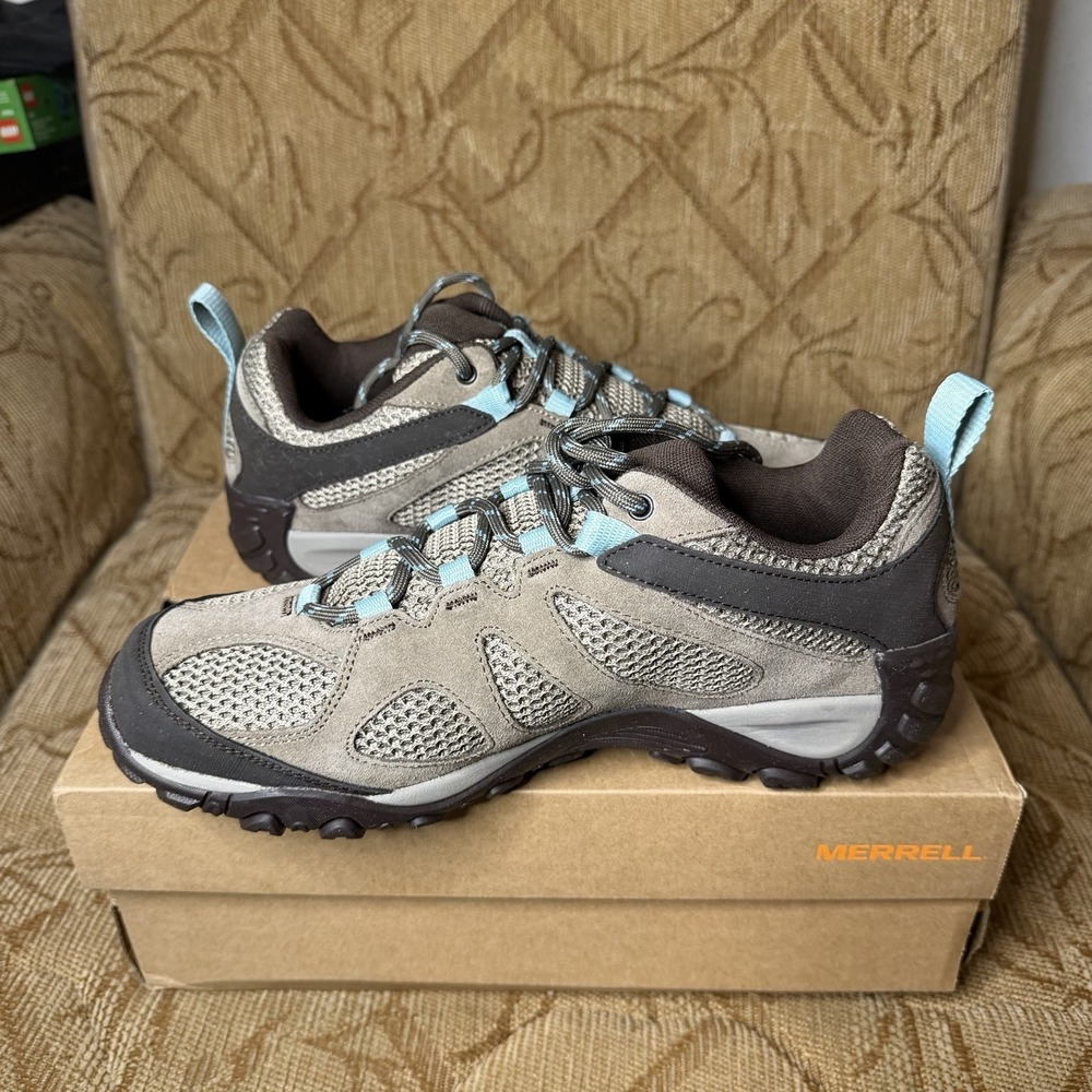 Merrell Yokota 2 Boulder Brown J78636 Women's Size 10 Hiking Shoes - Picture 3 of 7